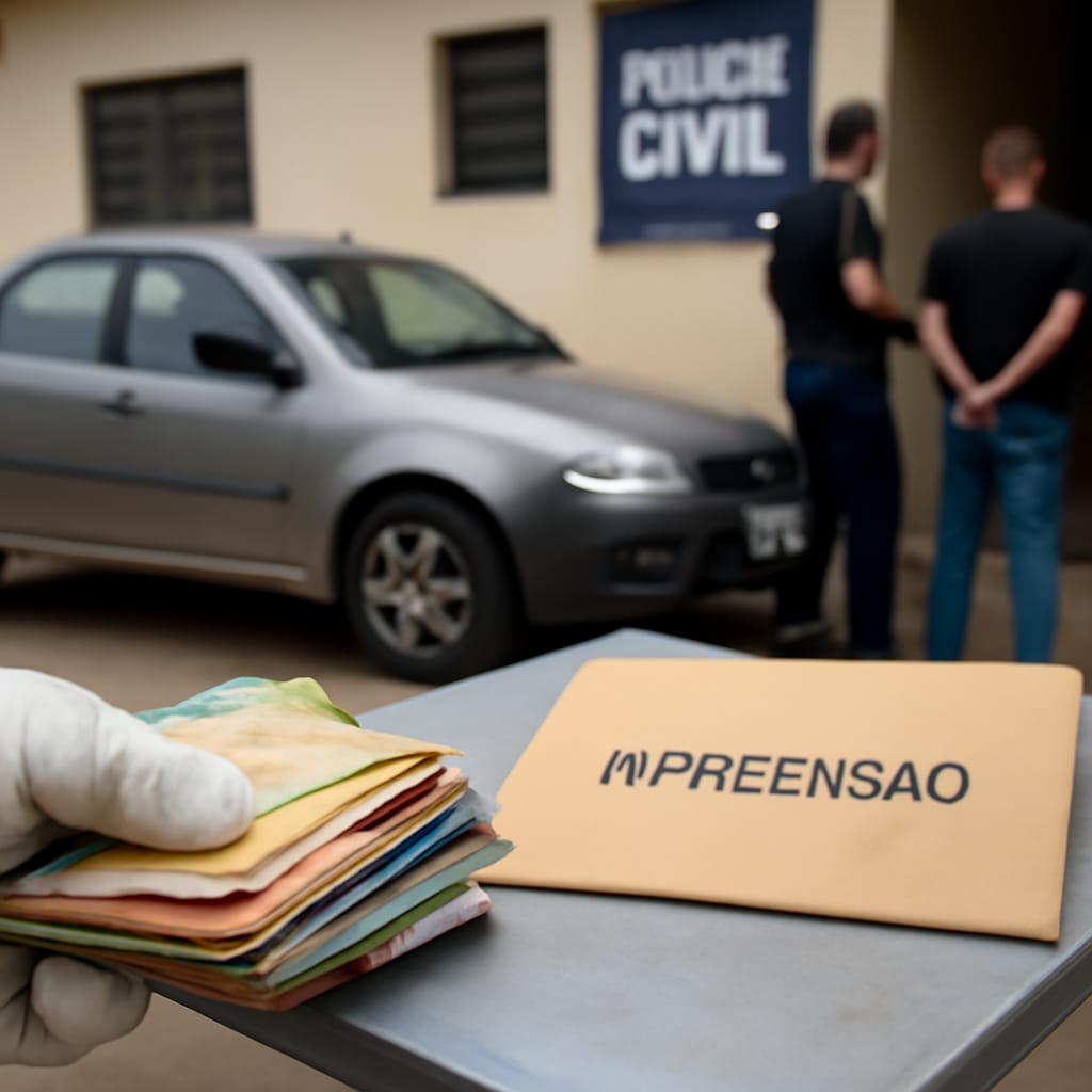 Imagem ilustrativa da matéria: Polícia Federal apreende R$ 5 mil em notas falsas e prende suspeito