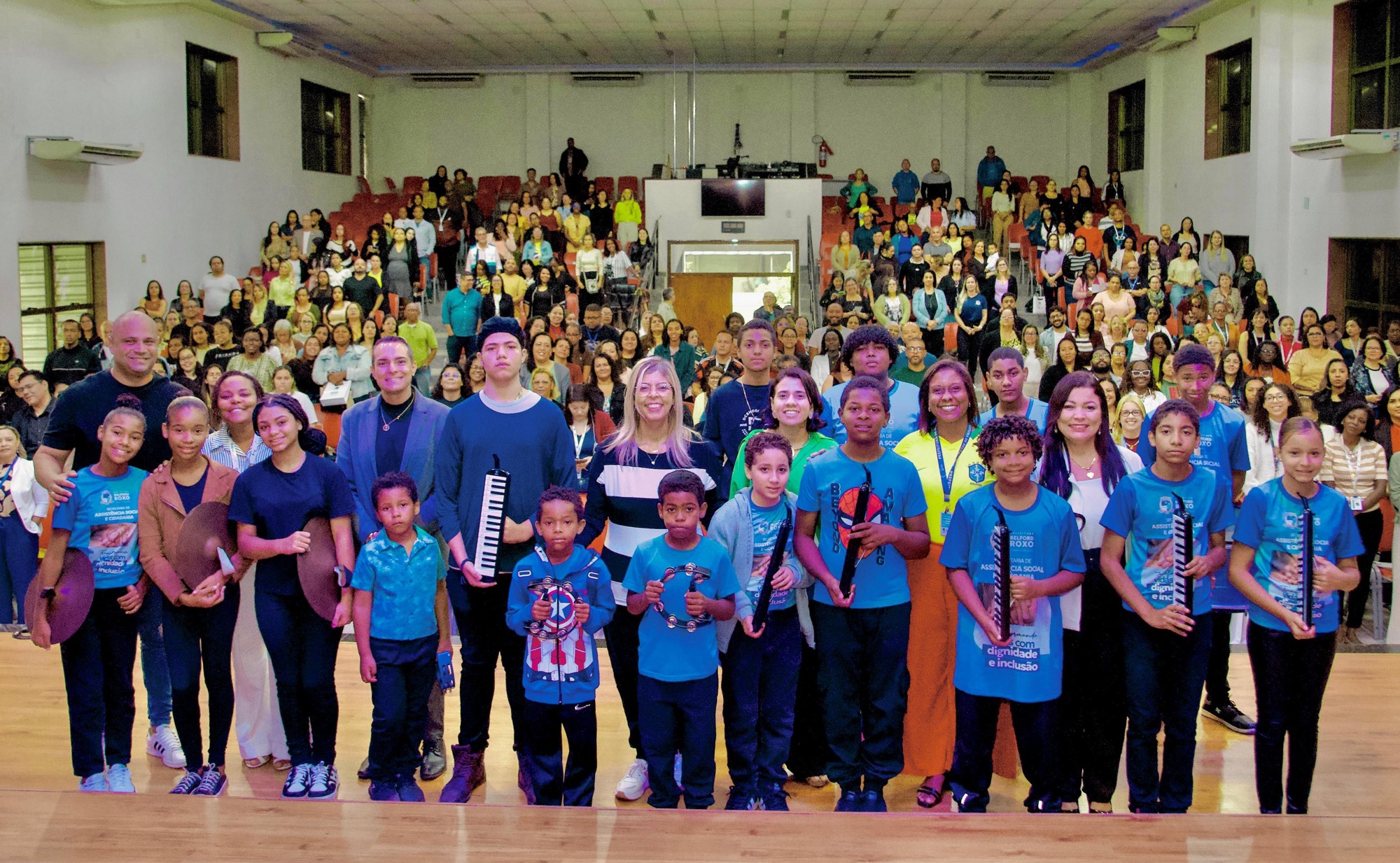 Imagem ilustrativa da matéria: Belford Roxo: Secretaria de Assistência Social, Educação e Saúde promovem Seminário de Enfrentamento ao Trabalho Infantil em Heliópolis