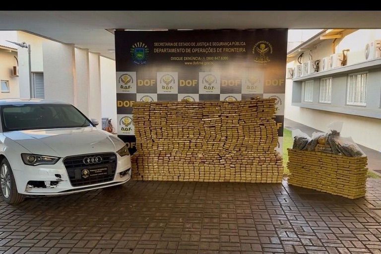 Imagem ilustrativa da matéria: Em um mês, Brasil Contra o Crime Organizado apreende 82,5 toneladas de drogas e gera prejuízo de R$ 1,6 bilhão às facções criminosas