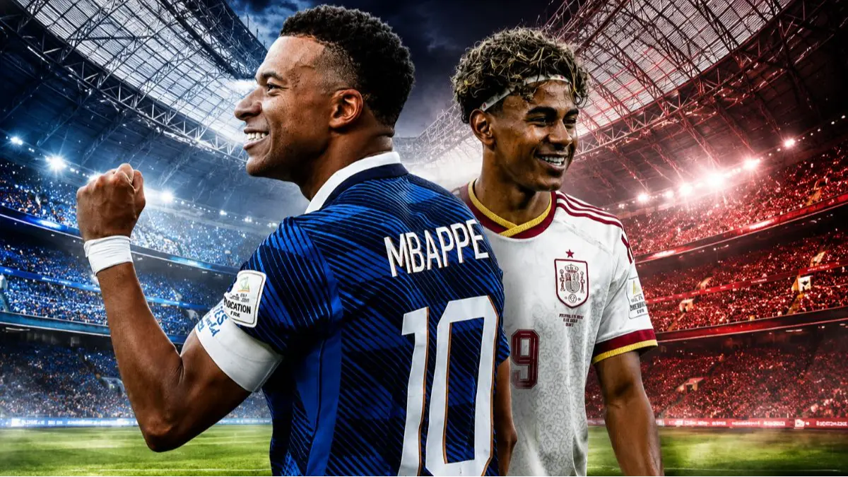 Imagem ilustrativa da matéria: França x Espanha pela Copa do Mundo 2026: horário, onde assistir e prováveis escalações | Ururau Notícias
