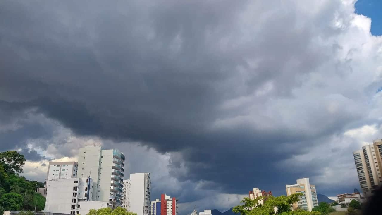 Imagem ilustrativa da matéria: Inmet alerta para tempestade com granizo em 58 cidades do ES