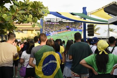 Imagem ilustrativa da matéria: Maricá terá telão e shows gratuitos para os torcedores nos jogos do Brasil