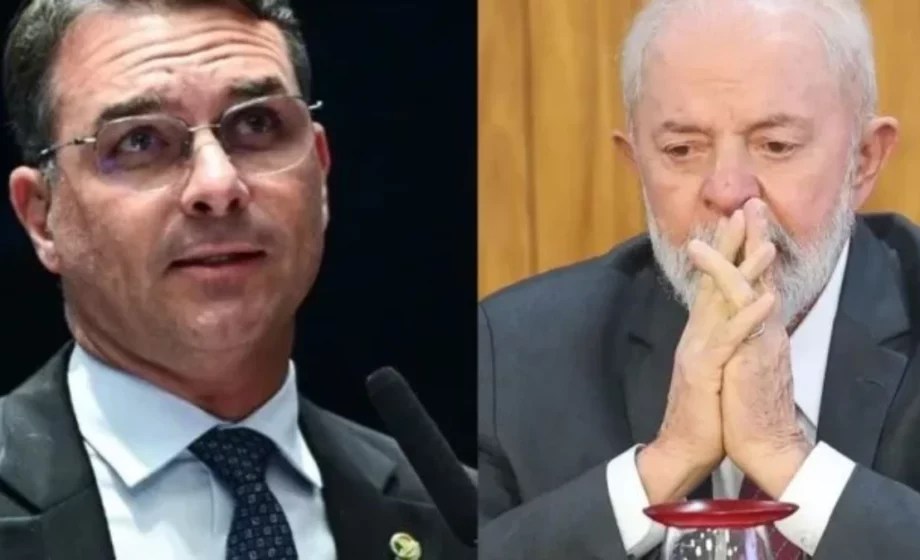 Imagem ilustrativa da matéria: Pesquisa aponta Flávio Bolsonaro à frente de Lula em simulação de segundo turno presidencial