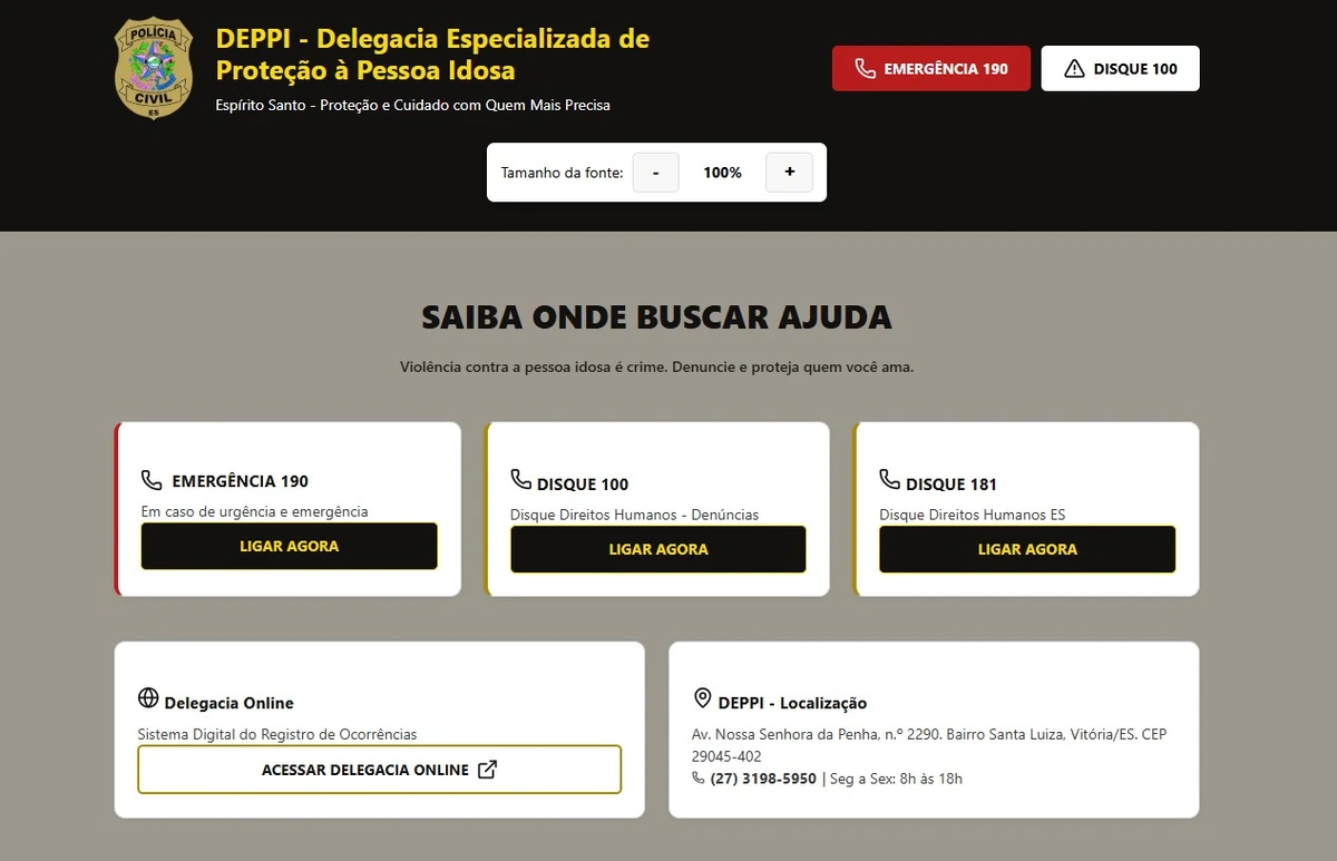 Imagem ilustrativa da matéria: Portal com IA vai auxiliar combate à violência contra idosos; entenda