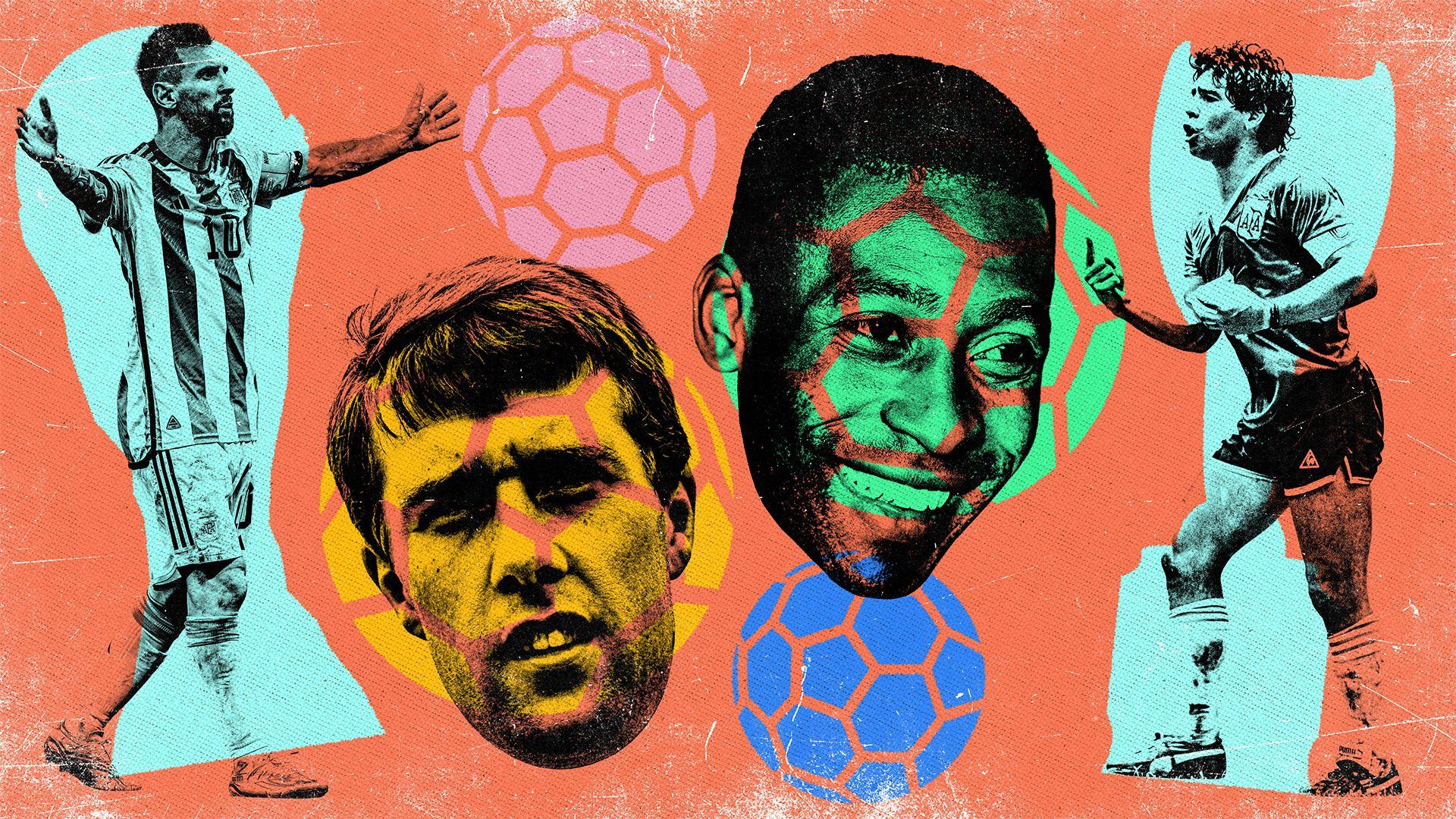 Imagem ilustrativa da matéria: Quem é o maior jogador de todas as Copas? Lista da BBC tem 3 brasileiros